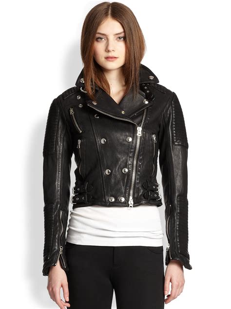 burberry leather coats sale|burberry brit jacket.